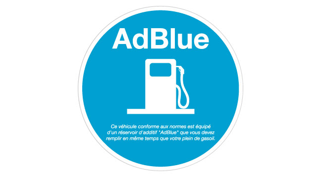 Proposition de sticker AdBlue